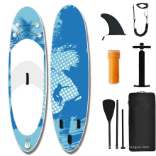 Superior best Transparent Stand Up Paddle Board Inflatable Surfboard Paddle Board Pump Water Sport Outdoor Paddle Board